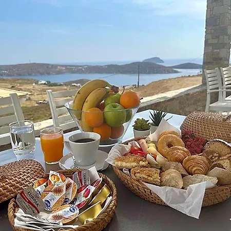 Blue Serifos Town